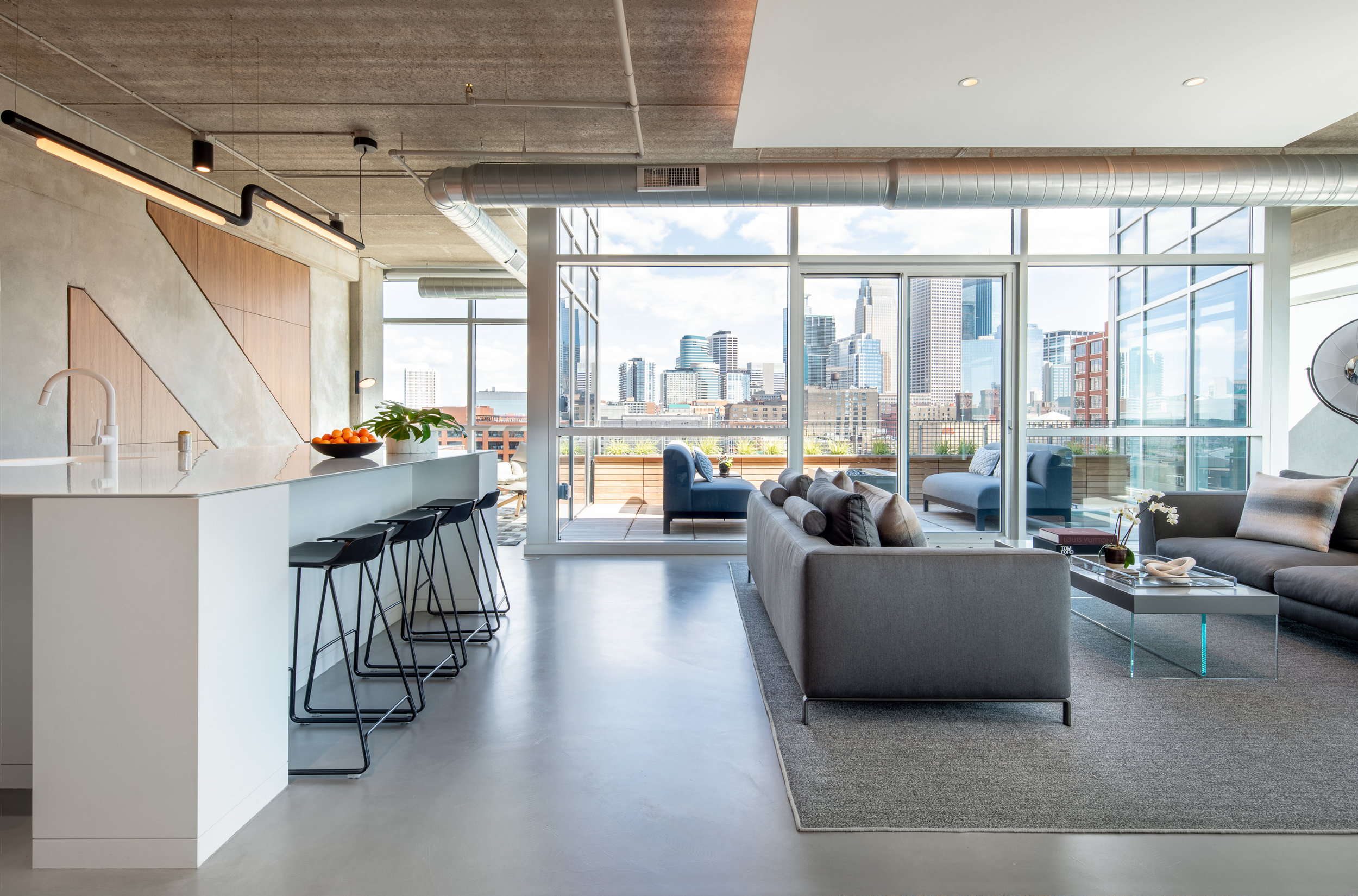 Architectural reference imagery for Northlight Loft